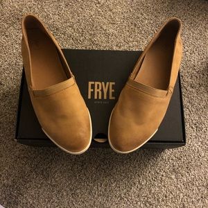 Frye Melanie Slip On Leather Shoe